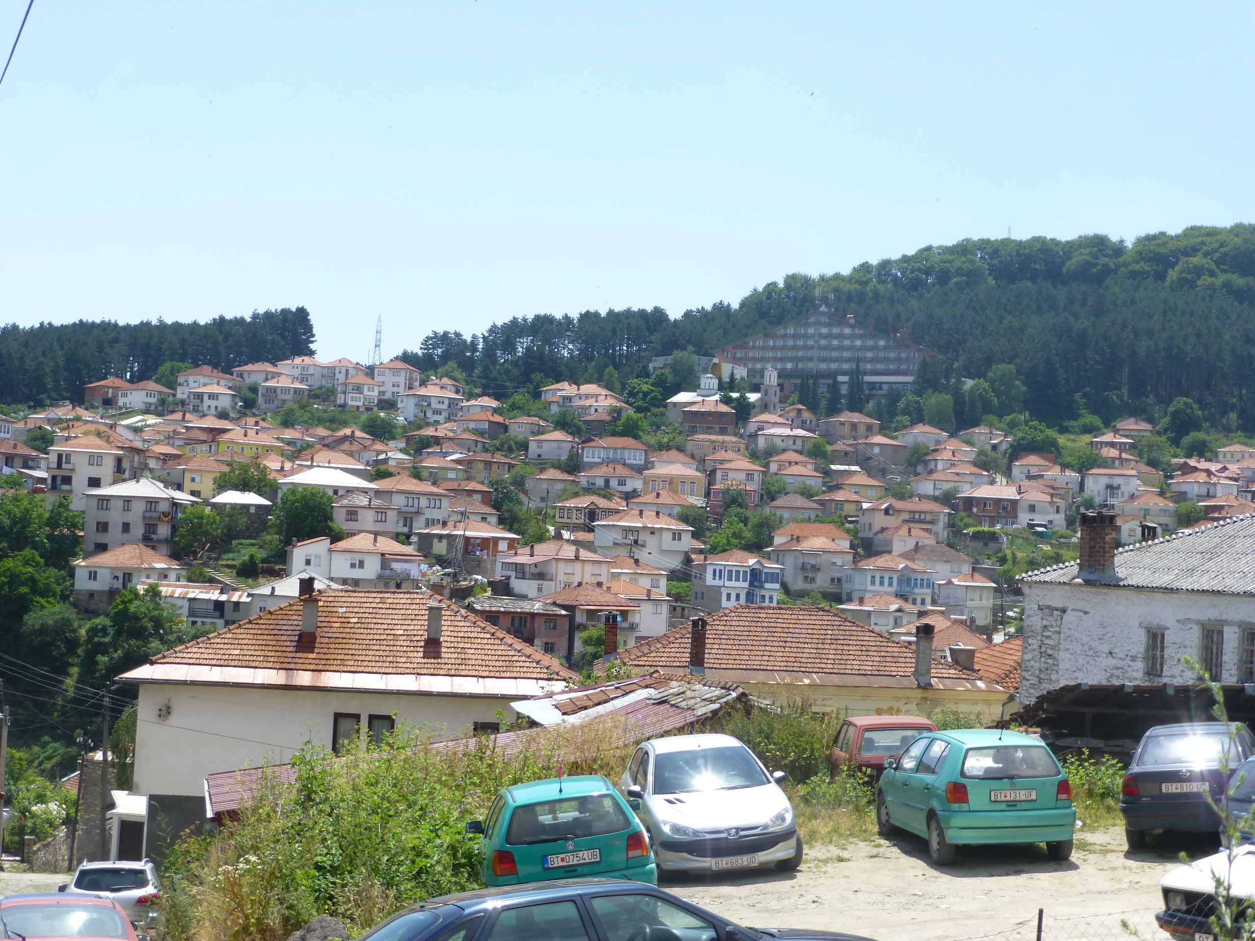 Krushevo town centre
