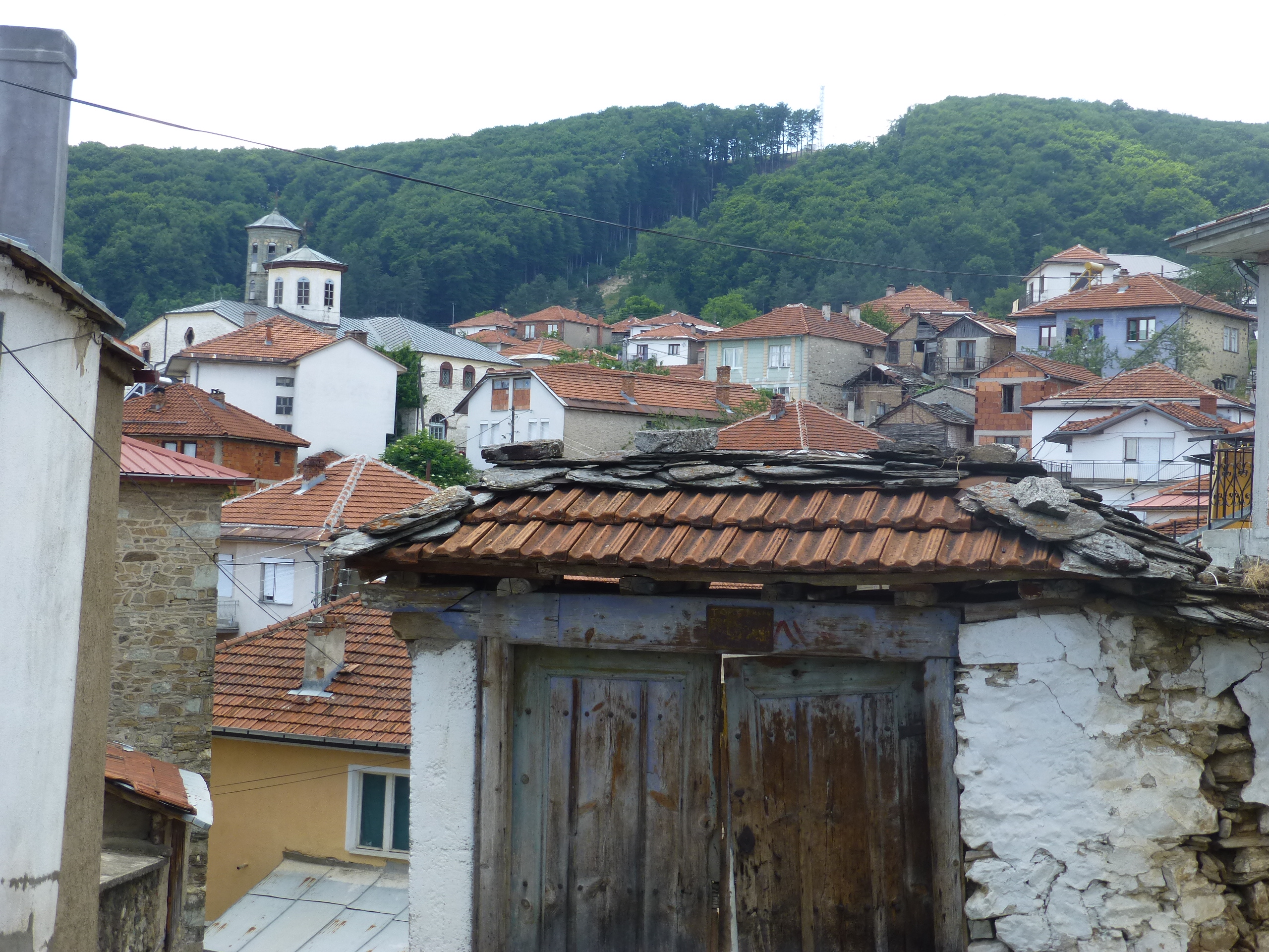 Traditional Krushevo street