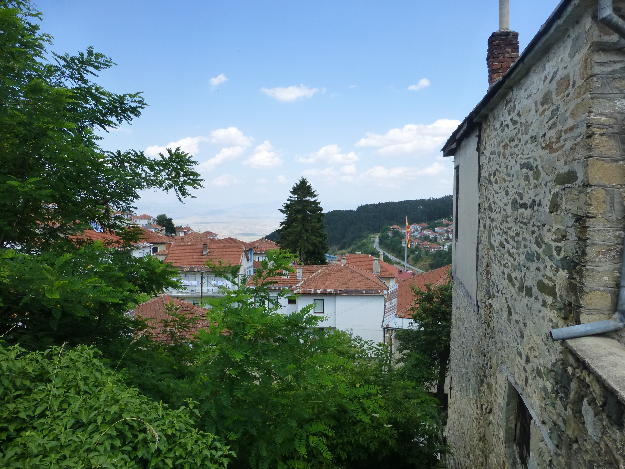 Krushevo mountain view