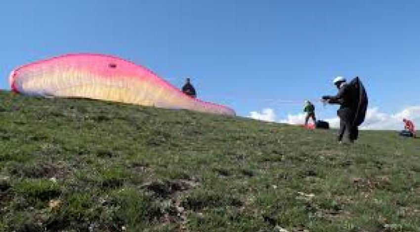 Paragliding site