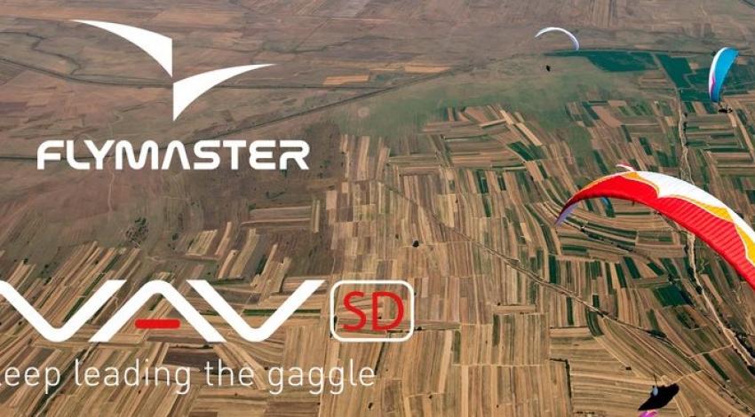 Flymaster Open Photograph of paragliders high above